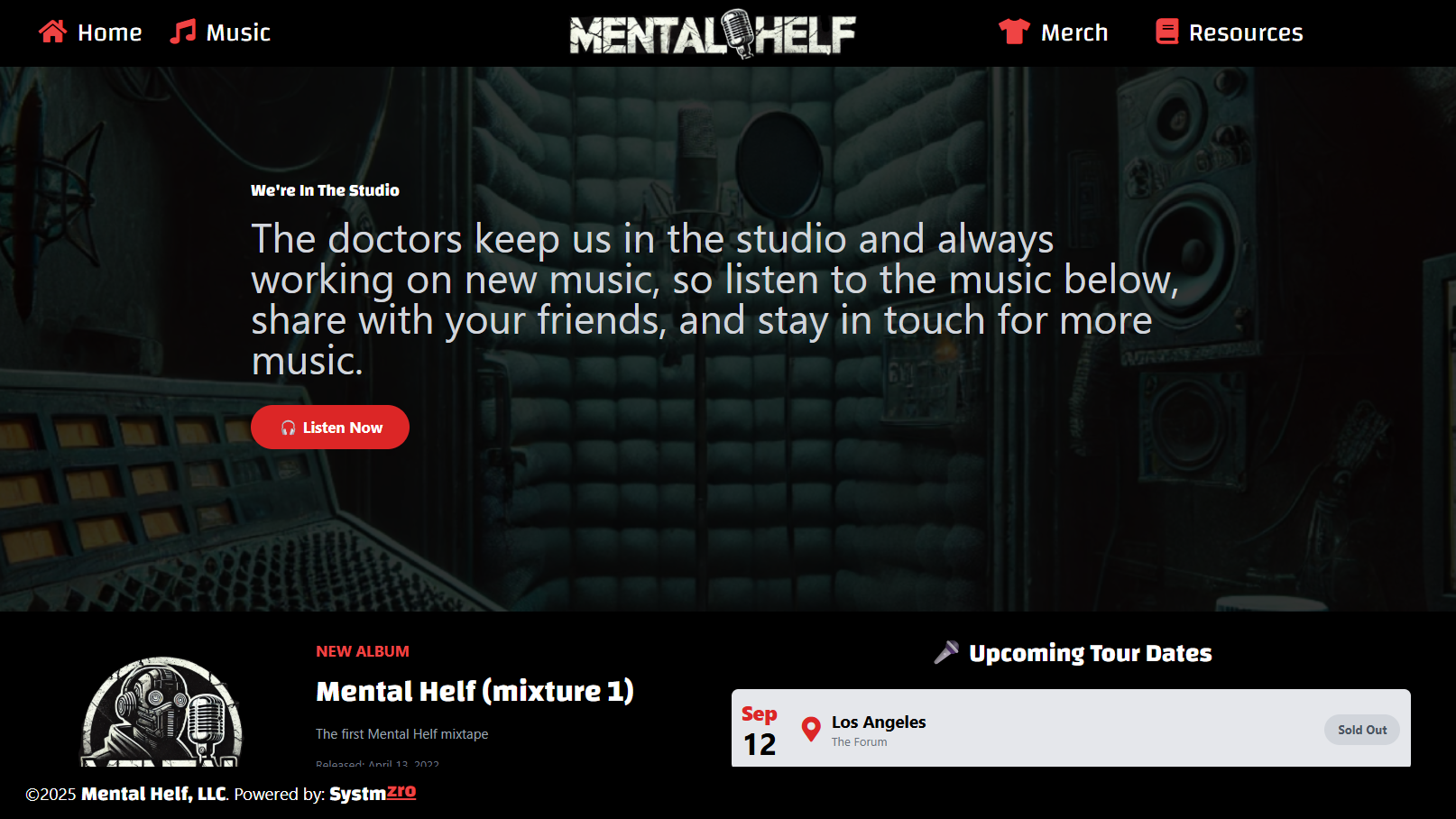 Portfolio screenshot